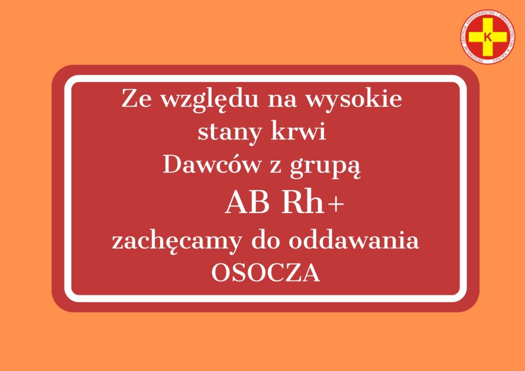 Osocze AB Rh plus