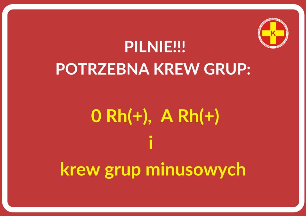 Potrzebna krew grup (-)